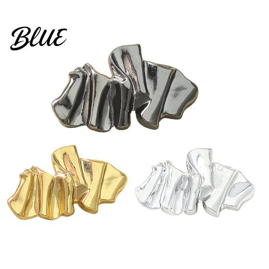 Scarf Clip Brooch Clasps Irregular Shape Multi-Layer Plating Pin Clasp