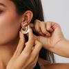 Ingemark 8 Styles Punk Gold Color Irregular Stud Earrings for Women Trend Vintage Geometric Piercing Earrings Party Jewelry Gift