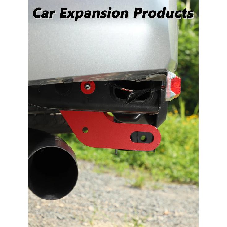 Car Rear Bumper Tow Hook Carbon Steel Rear Frame Side Trailer Hook Towing Bar Kit Car Accessory For Toyota Tacoma N400 2024-2026