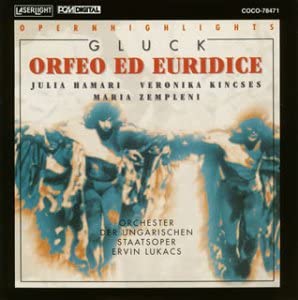 

CD HAMARI (JÚLIA) - Gluck: Orpheus and Euridy COCO78471 Japan Classical Used