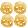 1 10 Racing RC Car Wheel Plastic Wheel Hub RC Car Spare Accessory On Road Racing Car(Gold )