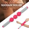 3 Balls Muscle Massage Roller   Stick Body Massage Relaxation Muscle Roller Stick