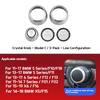 For BMW 1 2 3 4 5 6 7 Series X3 X4 X5 X6 F10 F12 F20 F21 F22 F30 F01 Air conditioner crystal knob volume key decorative sticker