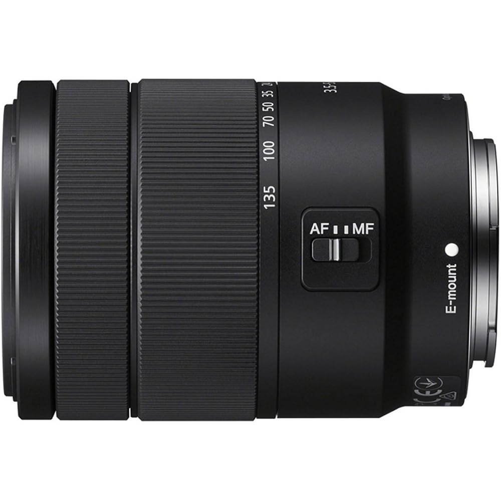 Sony High Magnification Zoom Lens E 18-135mm F3.5-5.6 OSS Sony E Mount APS-C Format Only SEL18135