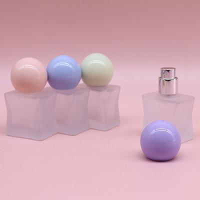 1 bouchon de parfum de calibre 15 mm, bouchon rond pour bouteille de parfum, bouchon à bille en placage PP