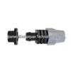 20mm PE Pipe Lock Buckle Bypass Fittings with Rubber Ring for Agricultural Blueberry Drip Irrigation Greenhouse