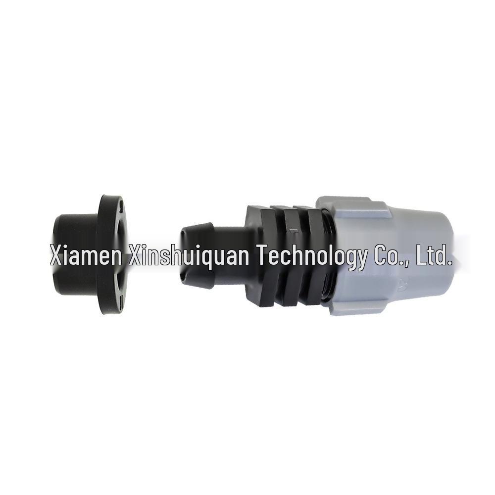 

20mm PE Pipe Lock Buckle Bypass Fittings with Rubber Ring for Agricultural Blueberry Drip Irrigation Greenhouse