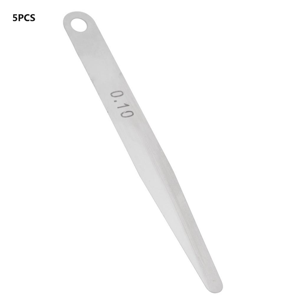 5pcs 0.08mm Thickness Feeler Gauge   Filler Thickness Gage Measurement Tool (0.08mm)
