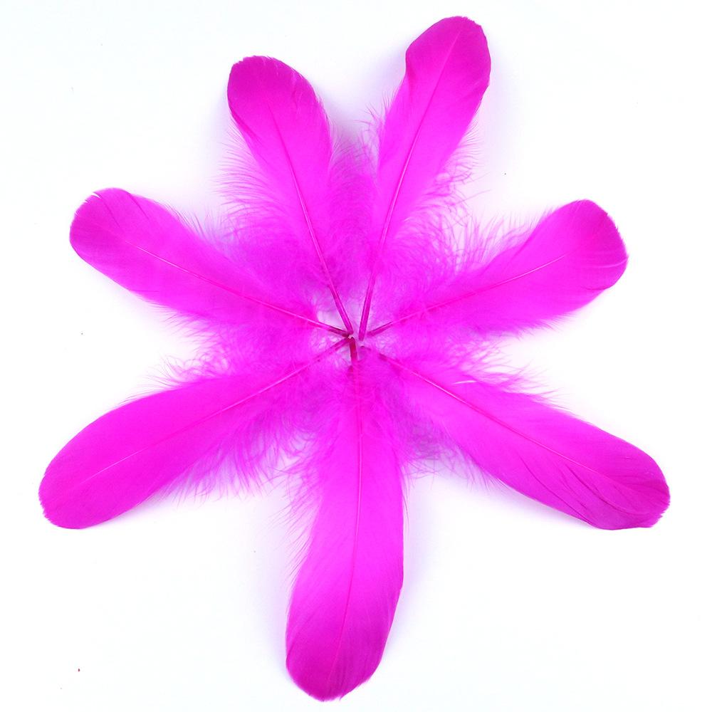 Goose Feather Diy Colorful Feather Soft Large Floating Feather Headdress Craft Decoration Material