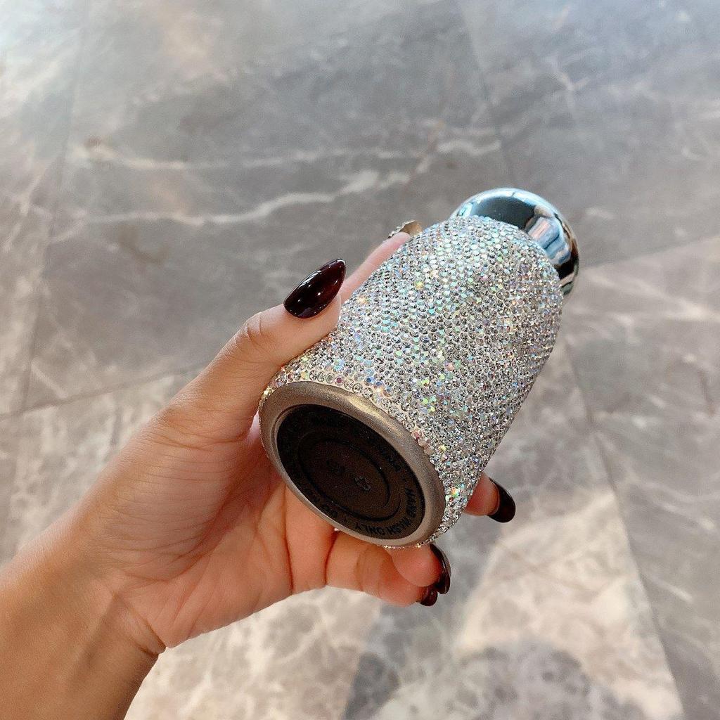2025 Rhinestone-Studded Stainless Steel Women's Luxury Insulated Water Cup