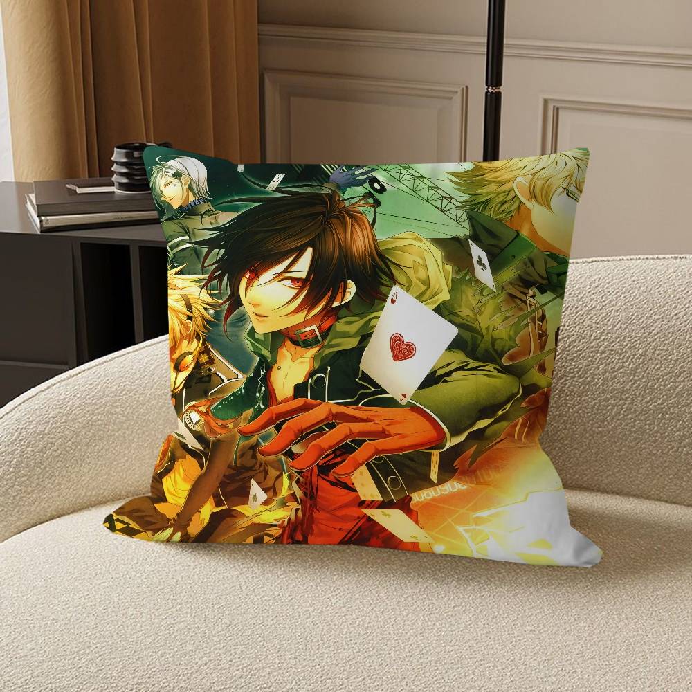 A-Amnesia Cushion Cover Car Throw Pillow Case For Sofa Car Christmas Gift 40x40cm 45x45cm