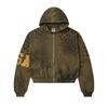 Y2K Camo Print Zip-Up Hoodie Couples American Vintage Streetwear Loose Fit Long Sleeve