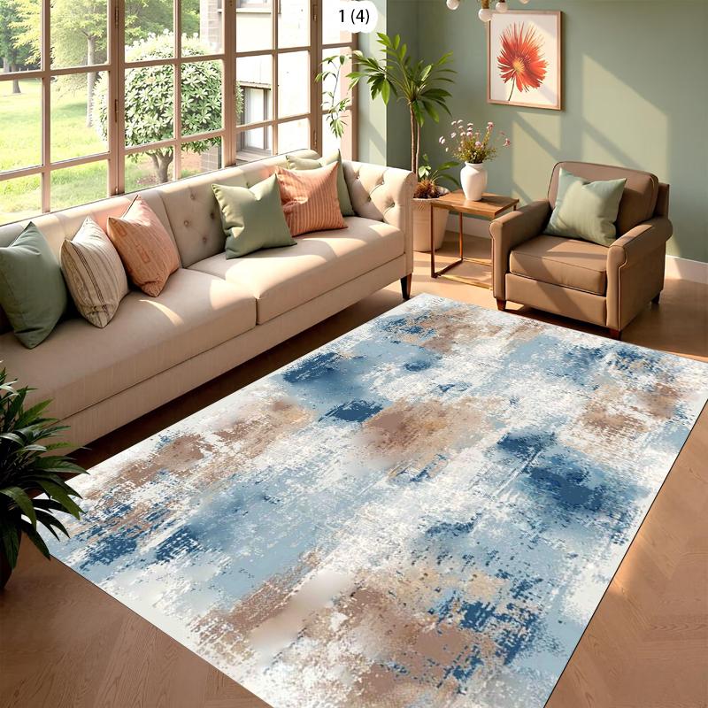

Abstract Geometry Living Room Decoration Carpet Mottled and Artistic Carpet Bedroom Kitchen Living Room Entrance Door Mat 40x60cm