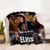 Manta de Rendimiento de Elvis Presley Suave Cálida Acogedora Perfecta para Sala de Estar Cama Ropa de Cama para Todas las Ocasiones Estilo Moderno