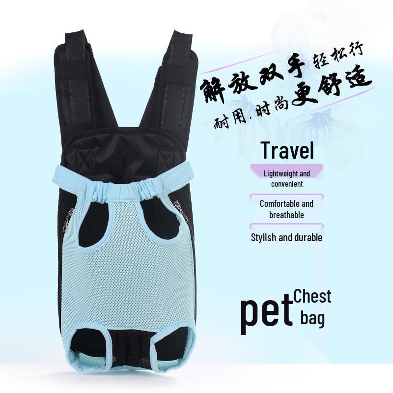 Pet-Friendly Dual-Shoulder Backpack for Cats and Dogs