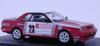 Ebro Ricoh Skyline 1988 Finished Product 1/43 GTS-R Gr.A White/Red