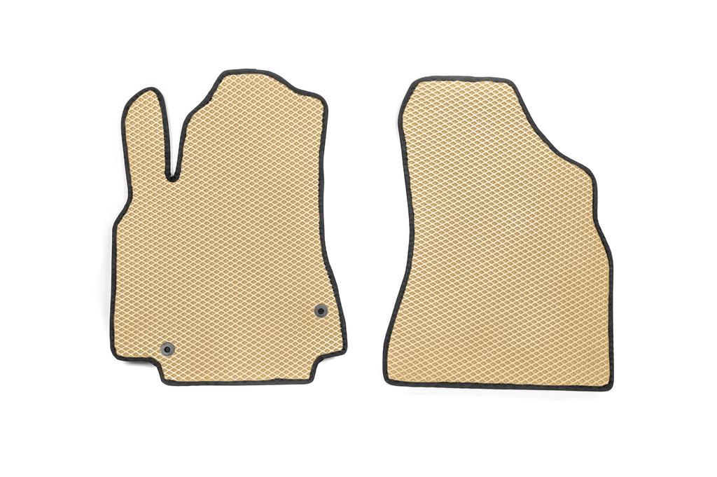 EVA Mats (beige) Front -2025 Rear (3 Pcs) for Peugeot Partner Tepee 2008-2018