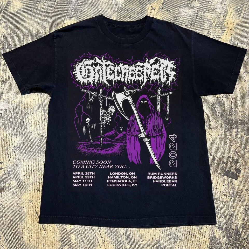 Gatecreeper Band Tour 2024 Gift For Fan S to 5XL T shirt GC1908 Unisex T-Shirt M