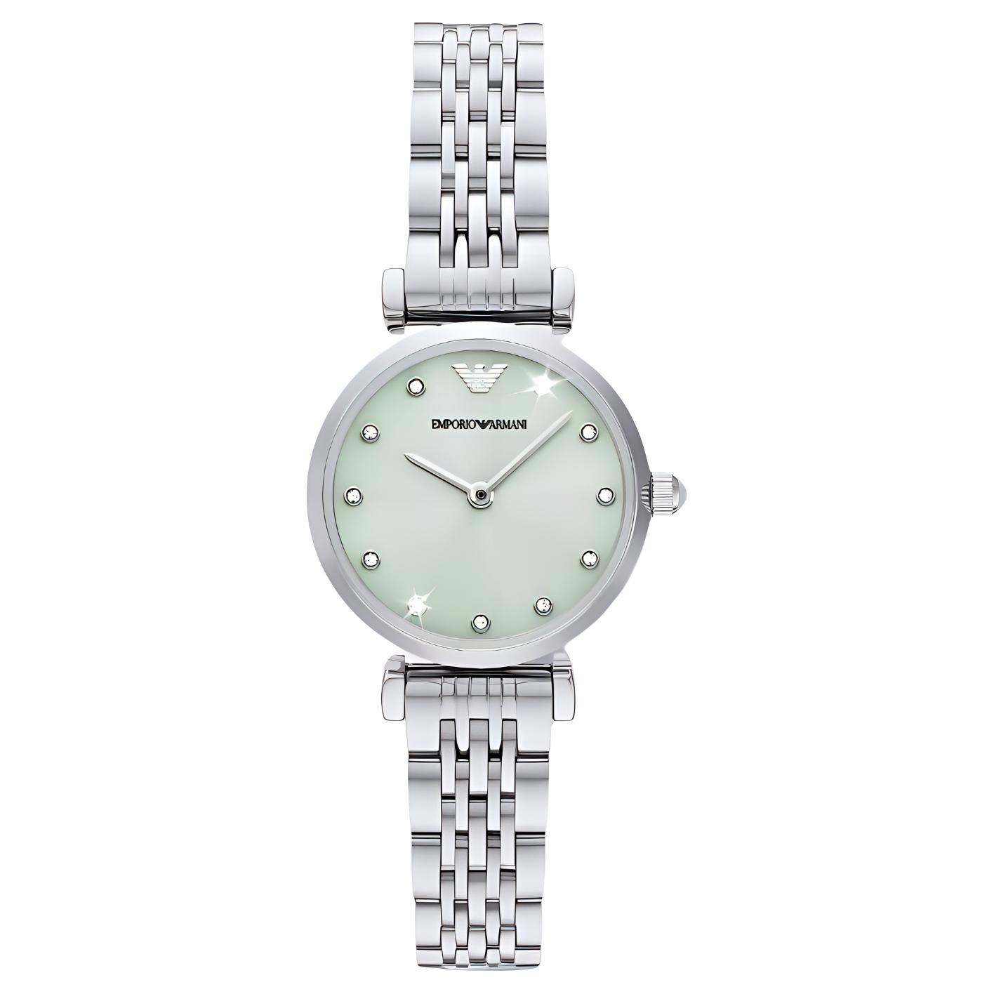 

Emporio Armani Two-Hand 28mm AR11667 Green Dial