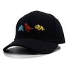Three Dinosaurs Embroidered Children'S Baseball Cap Cap Spring And Summer Cartoon Sun Hat 54Cm