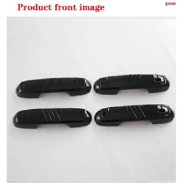 Car handle decorative strip Black For Toyota Land Cruiser 2024-2025