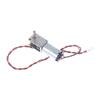 Dc 3V-6V 12Rpm Mini N30 Gear Motor Single Long Shaft Slow Speed High Torque Worm All Metal Gearbox Motor Right Angle Robot