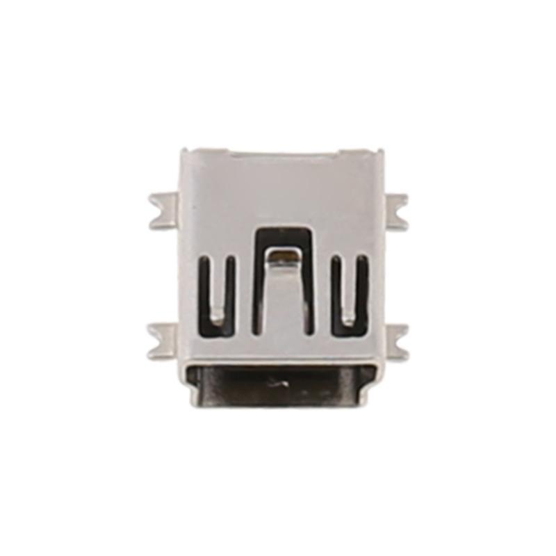 10 Pcs Mini USB Type B 5 Pin Female Socket Connector For Mobile Phone Charging top sale