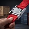2 5cm Wide 5m Long Webbing Strap with Zinc Alloy Cam Buckle Adjustable Tie Down Strap for Cargo Securing and Tightening