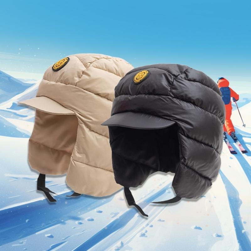 Earflap Hat Hunting Hat Windproof Ski Cap Earflap Hat Thermal Cycling Warm Hat
