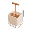 Chopstick Holder Organizer, Decorative Storage Box, Portable Space Saving Countertop Rack,
