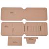 AAB-353 Purse Template Acrylic Acrylic Template Leather Template for Wallet  Leather Working