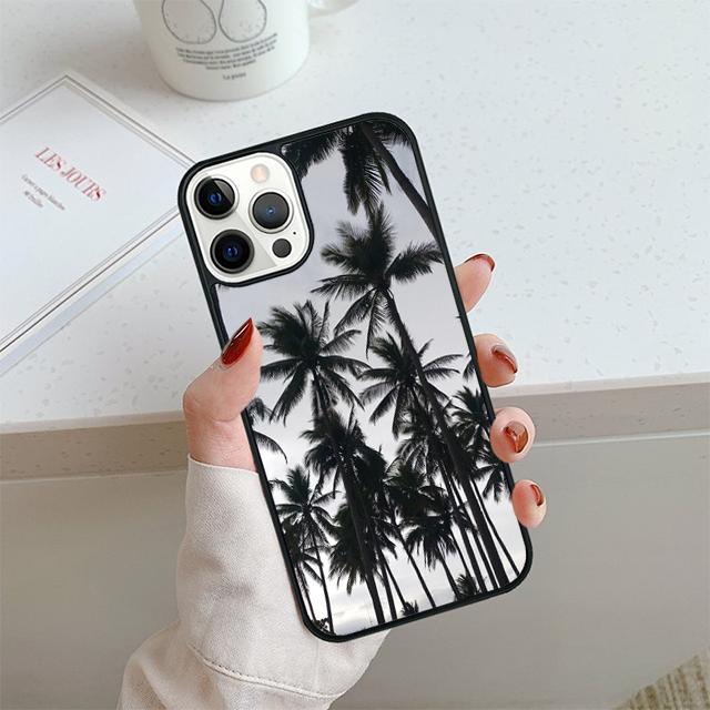 Tropical Summer palm trees Phone Case For Apple Pro Max 6S Plus For iPhone 17 Air 13 12 14 15 16  Cover Coque