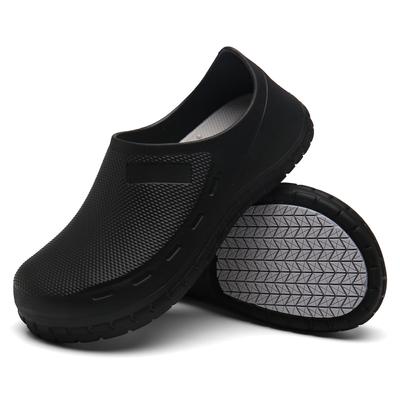 Chaussures Eva Unisexe Antidérapantes Imperméables Résistantes à l'Huile Chaussures de Travail de Cuisine pour Chef Maître Hotestel Restaurant Pantoufles Taille 37-44