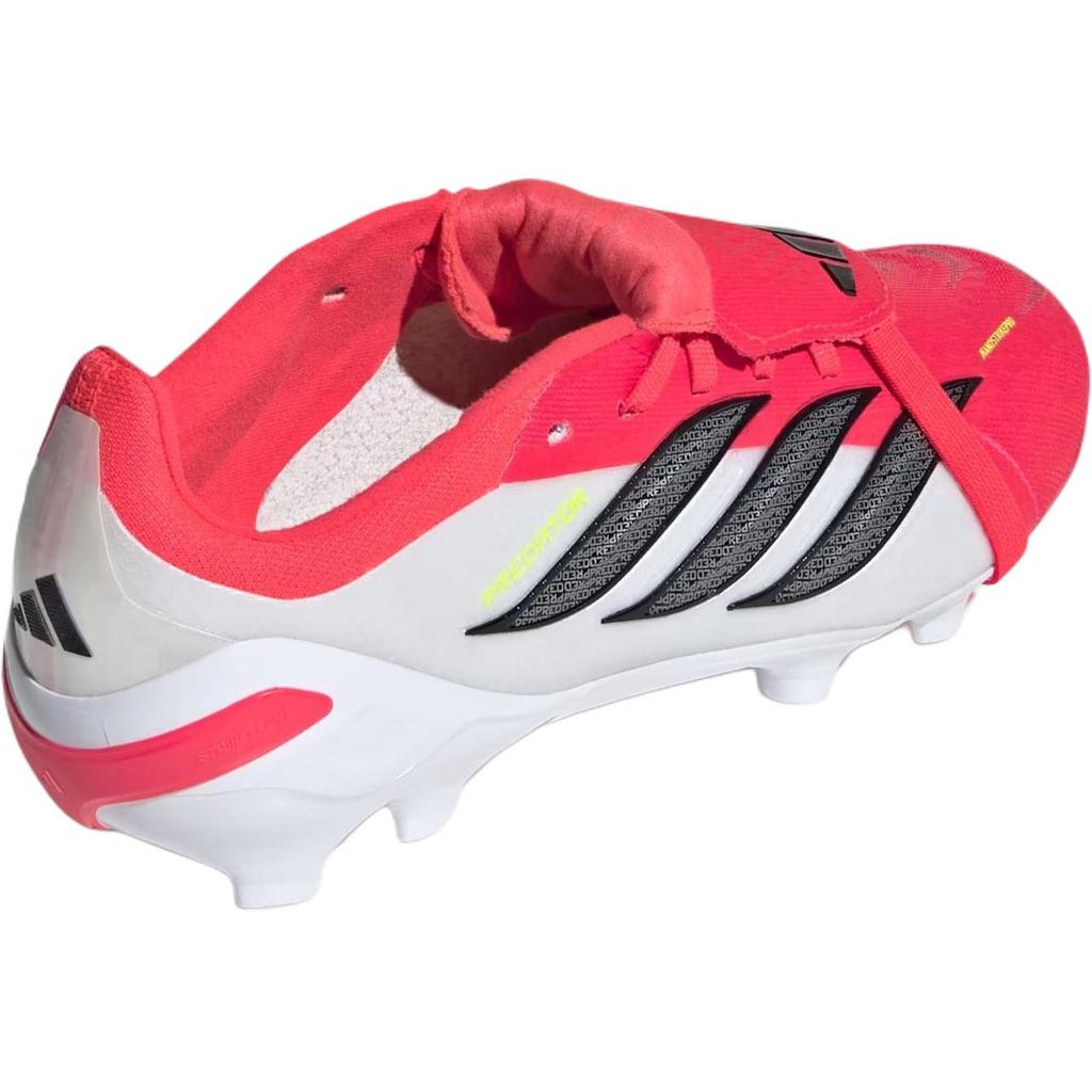 adidas Predator Elite Comfortable Fit Support Low-Top Soccer Shoes Kids Sneaker Bright-Red Black JS0391