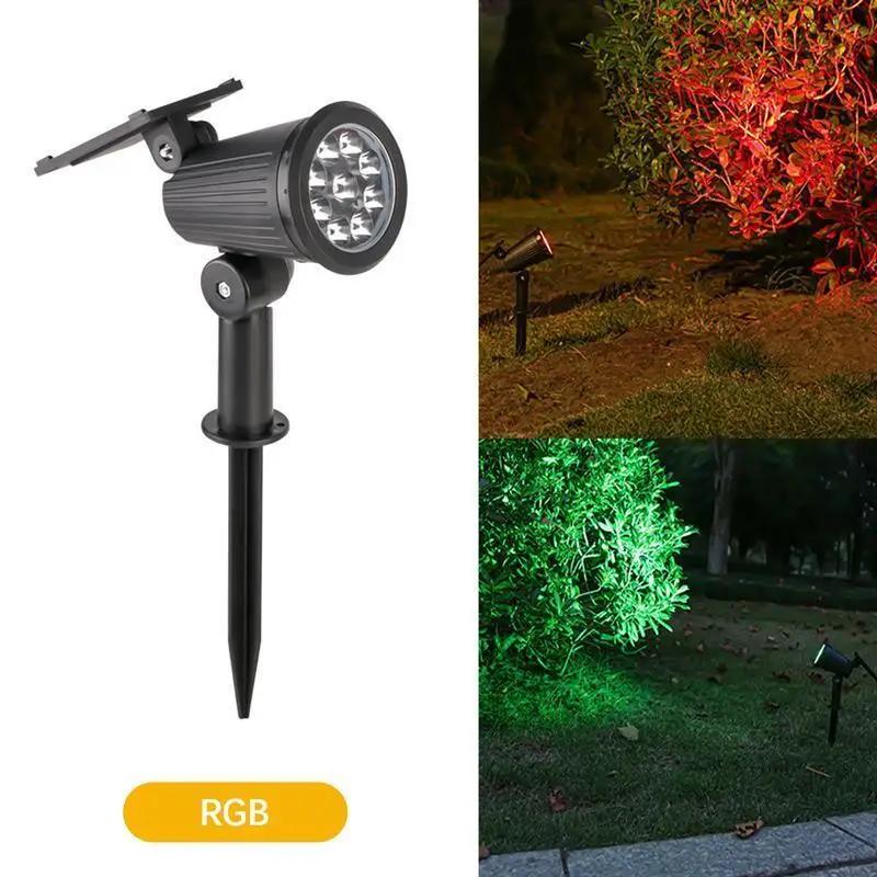 

9 LED Solar Spot Light Outdoor Waterproof Spotlights Solar Garden Lights Landscape Lighting Decoration Pathway Lawn Lamp 0-5W