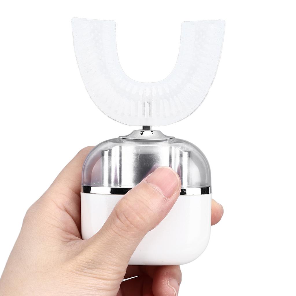 Ultrasonic U Shaped Toothbrushes For Adults High Frequency Vibration Soft Brush Head Electric Toothbrush for Travelling