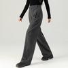 Fanzhen Women's 2025 A/W High-Waist Wide-Leg Woolen Pants