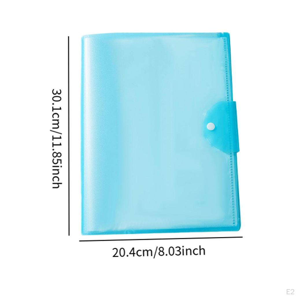 A3 File Folder Exam Storage Bag Portable Organizer Folding Large Capacity Document