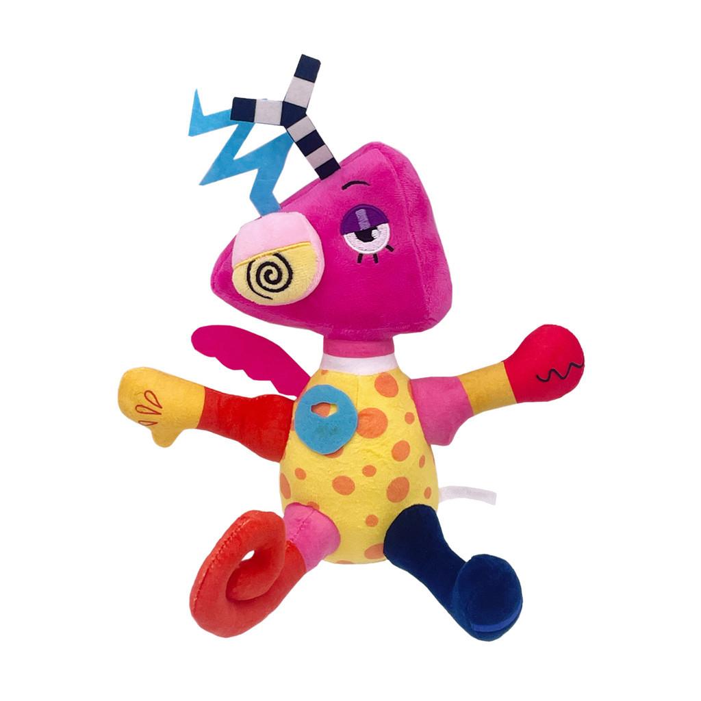 Adorabile Morbido Dinosauro Peluche Bambola Carina Clown del Circo Principessa Caramella Peluche Regalo