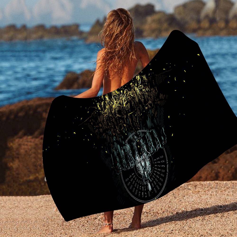 T-Twenty-One-Pilots Emotional-Alternative Microfiber Beach Towel Absorbent Quick dry Soft Yoga Swimming Resort Climbing Towel