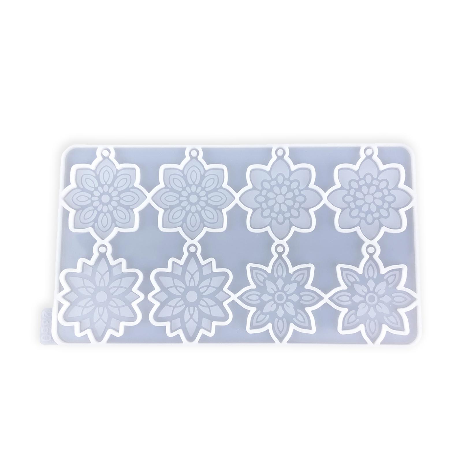 

Уникальная силиконовая форма для сережек в виде цветов для изготовления украшений из смолы для ушей, изящная форма в форме цветка, форма для ювелирных изделий, подвесок