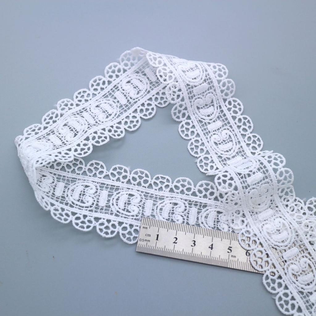 Lace Milk Silk Embroidery Decorative Accessories, Lolita Dress Clothing Lace Accessories About 4.5Cm