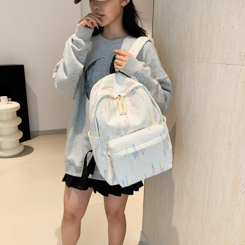 Leisure Women's Backpack Student Backpack Outdoor Large Capacity Travel Backpack