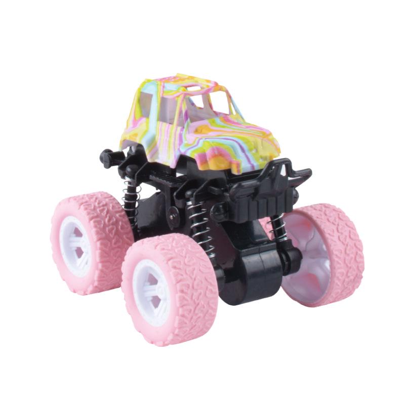 Children's Four-Wheel Drive Off-Road Stunt Car - Durable Inertial Toy Model