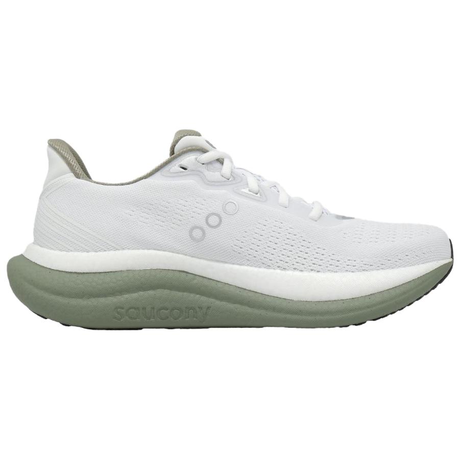 Saucony Triumph 23 Comfortable Versatile Casual Running Shoes Men sneaker White S210231-30