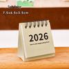 2026 Simple Modern Desk Calendar Ornament for Students and Children