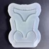 DIY Bikini Ornament Quicksand Silicone Epoxy Mold DIY Keychain Pendant Jewelry Crafting Mould for Valentine Gift