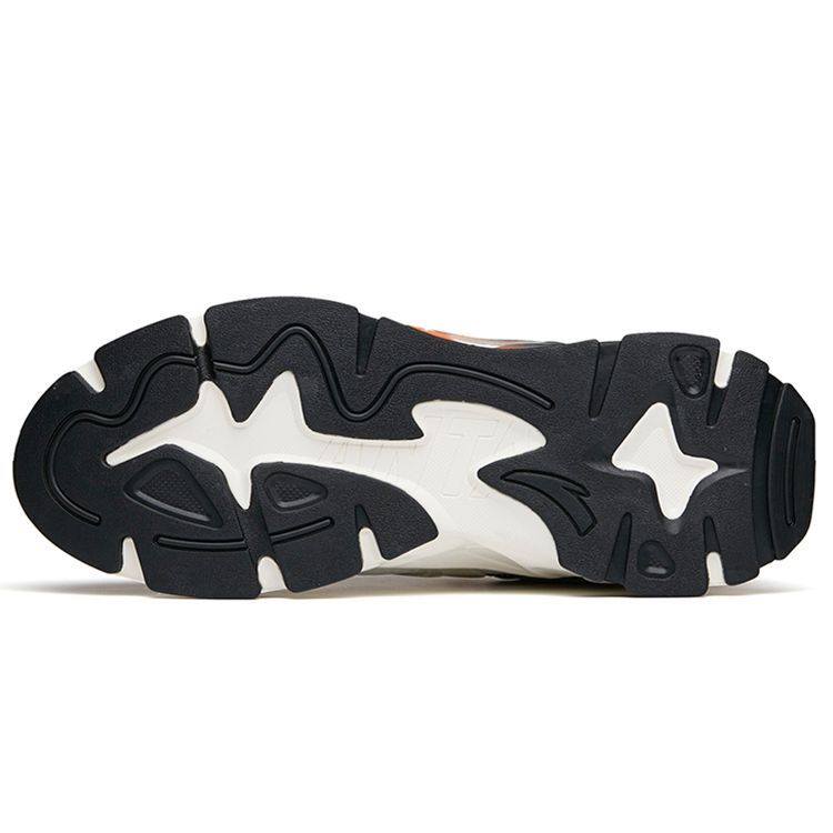 Anta Durable Lightweight Low-Top Casual Shoes Men Sneakers White Gray Black 112148890-4