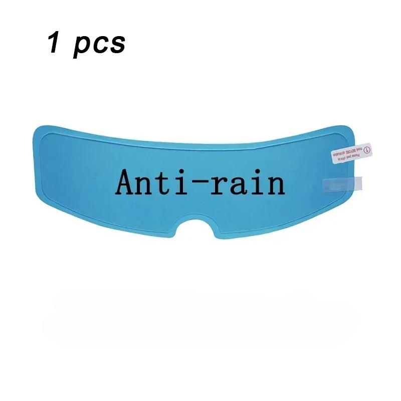 Motorcycle Helmet Visor Anti-Fog & Water-Repellent Film – Nano Coated Clear Protective Shield for Rainy & Cold Weather Riding
