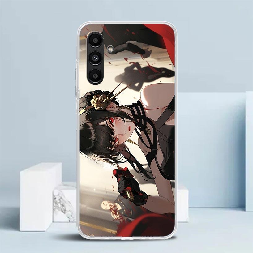 S-Spy Family Yor F-Forger Phone Case For Samsung Galaxy A17 A37 A57 A16 A15 A14 A13 A56 A55 A54 A53 A36 A35 A34 A33 A26 A25 A24